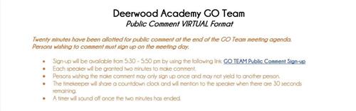 Public Comment 